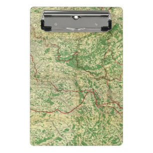Map Western Front Mini Clipboard