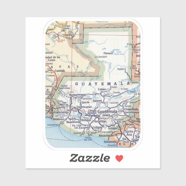 Mapa de Guatemala (Sheet)