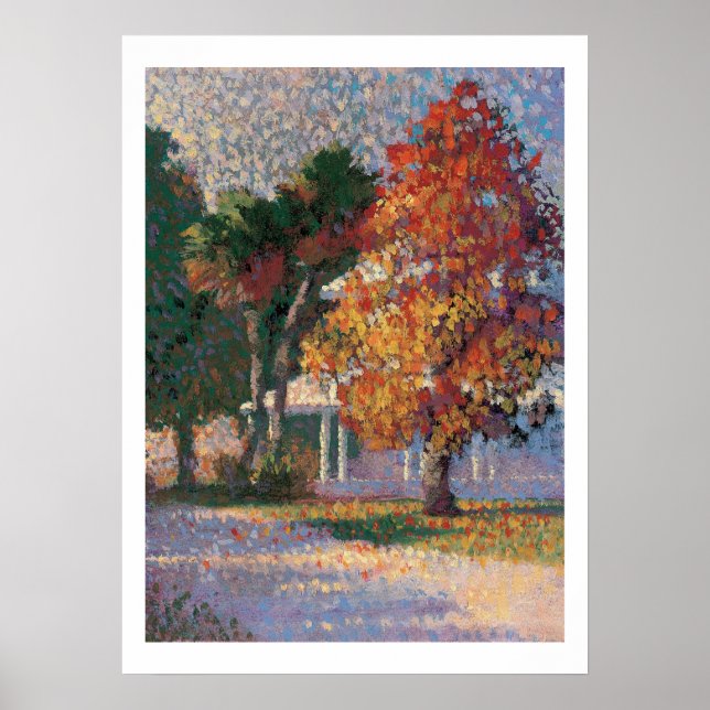 Maple and Palm Trees print (Front)