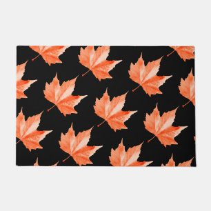Maple autumn leaf doormat