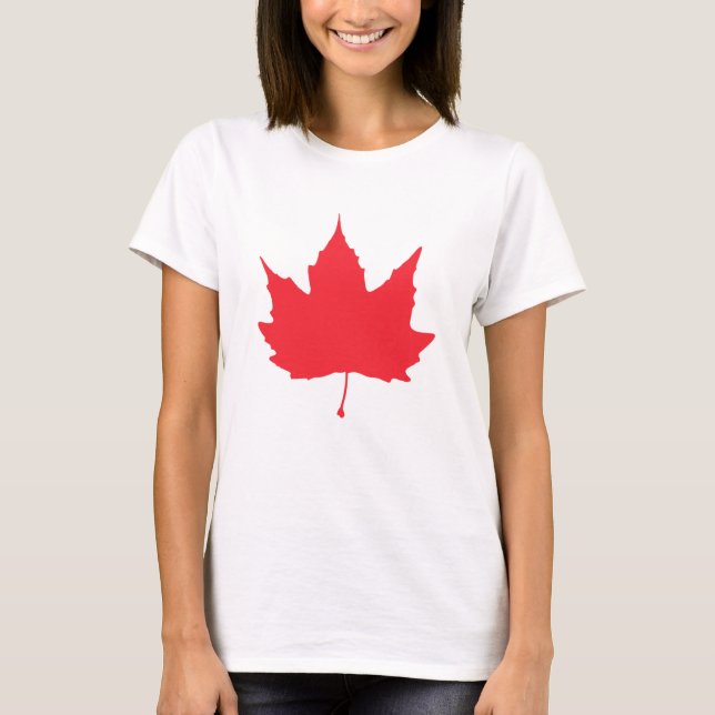Maple autumn leaf T-Shirt (Front)