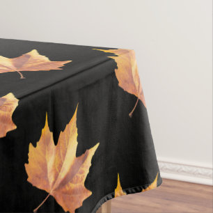Maple autumn leaf tablecloth