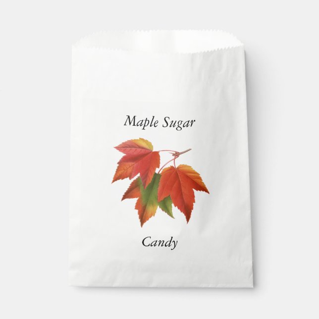 Maple Candy Favour Bags (Front)
