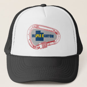 Maple Canyon Climbing Carabiner Trucker Hat