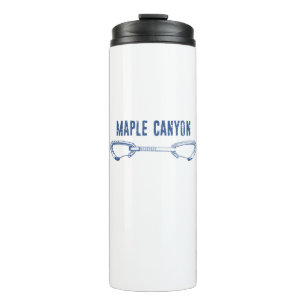 Maple Canyon Climbing Quickdraw Thermal Tumbler