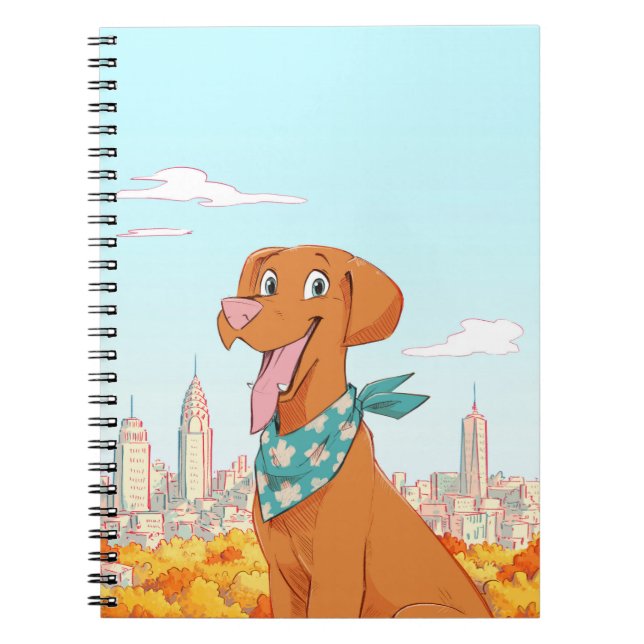 Maple cartoon notebook (Front)