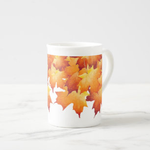 Maple Couple on a Bone China Mug
