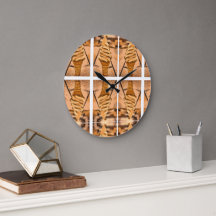 Maple Creemee Large Clock