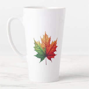 Maple Fall Leaf Large Latte Mug