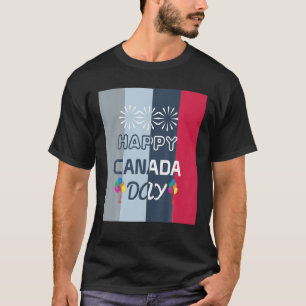 Maple Leaf Animal Canadian Celebration Flag Canada T-Shirt