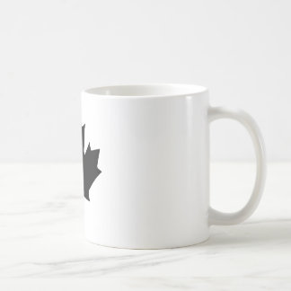 Maple Leaf Black Transp The MUSEUM Zazzle Gifts Coffee Mug