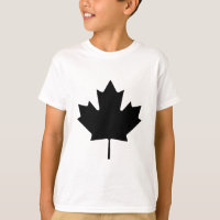 Maple Leaf Black Transp The MUSEUM Zazzle Gifts
