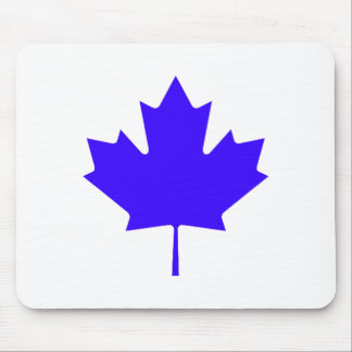 Maple Leaf BlueTransp The MUSEUM Zazzle Gifts Mouse Mat