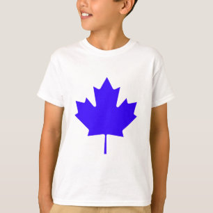 Maple Leaf BlueTransp The MUSEUM Zazzle Gifts T-Shirt