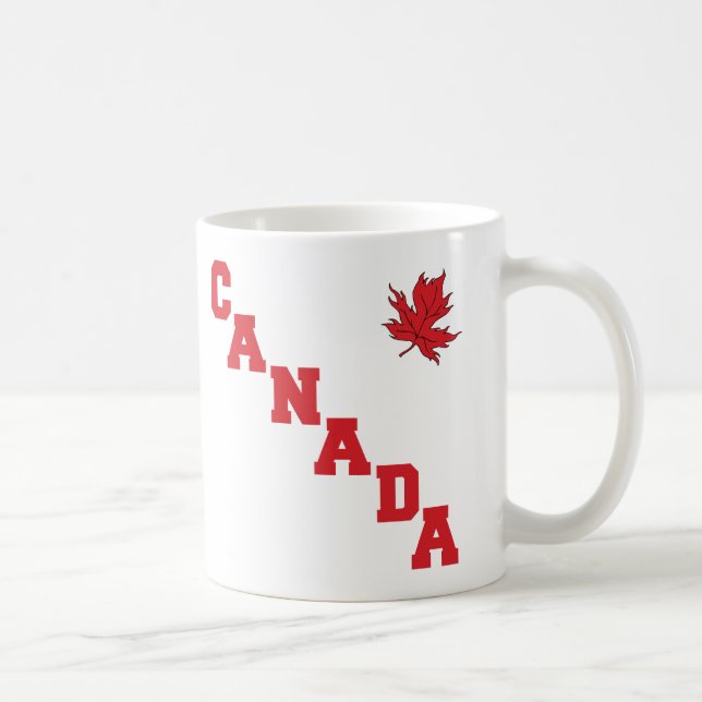 Maple Leaf Canada Coffee Mug (Right)