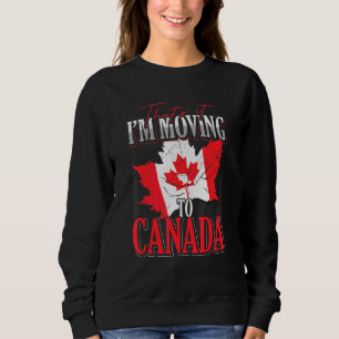Maple Leaf Canada Country Canadian Flag Canada Sweatshirt