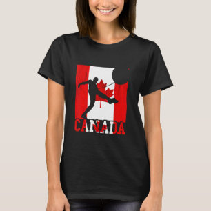 Maple Leaf Canada Soccer Team Canadian Flag Canadi T-Shirt