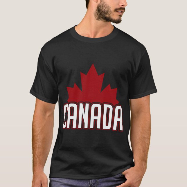 Maple Leaf Canada & T-Shirt (Front)