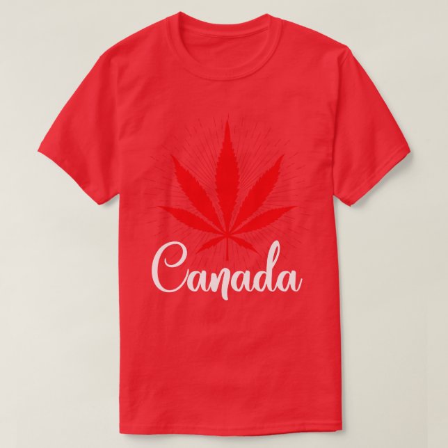 Maple Leaf Canada T-Shirt (Design Front)