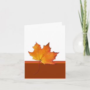 Maple Leaf Card