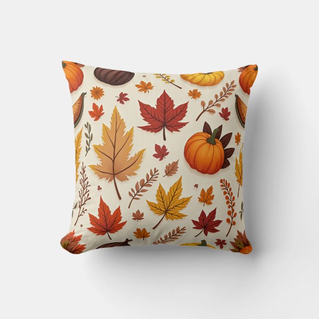 maple leaf cushion (Front)
