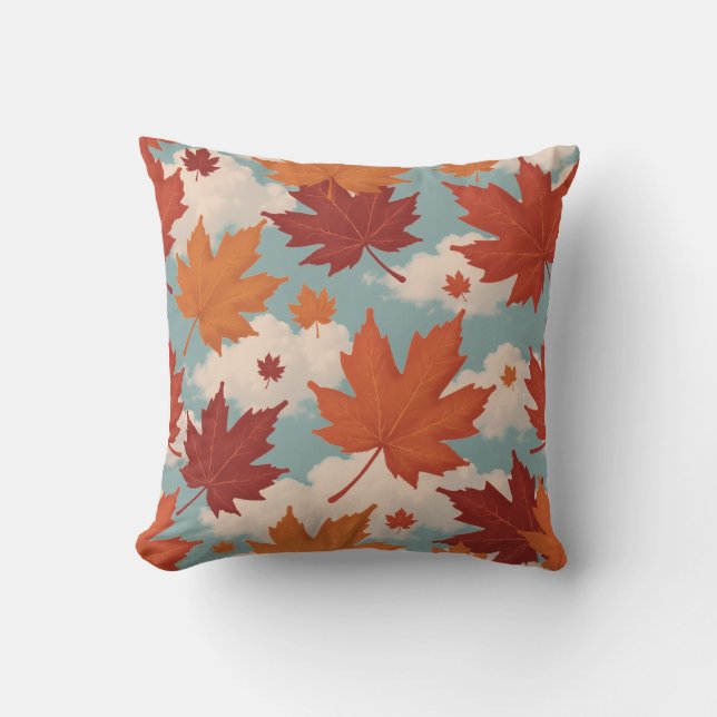 Maple leaf cushion (Front)