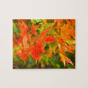 Maple Leaf Dance Jigsaw Puzzle