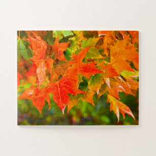 Maple Leaf Dance Jigsaw Puzzle