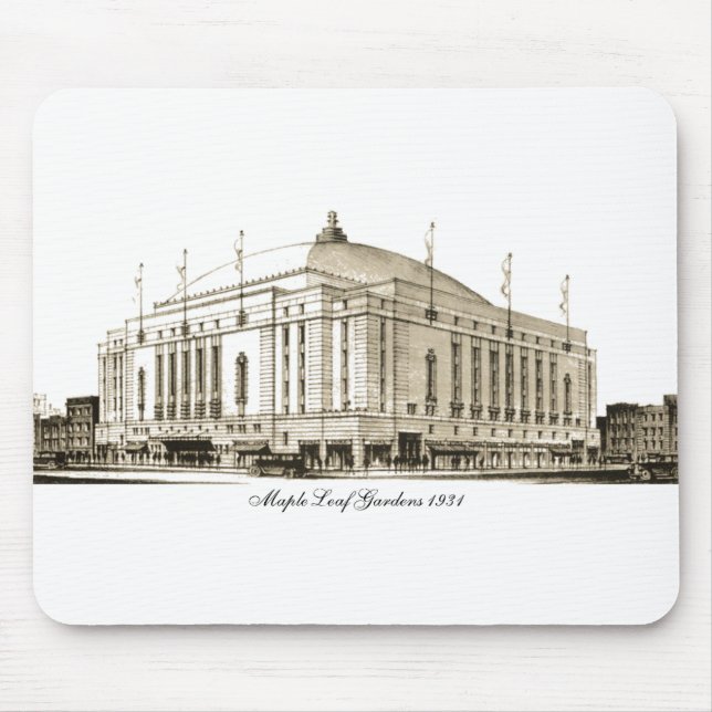 Maple Leaf Gardens 1931 Mouse Mat (Front)