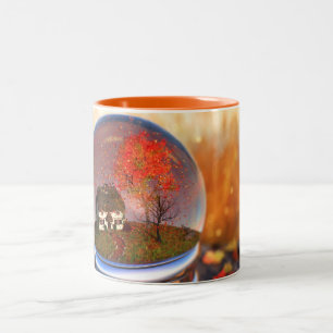 Maple Leaf Globe Mug