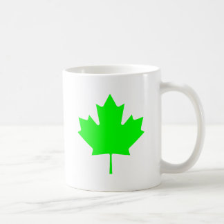 Maple Leaf Green LtTransp The MUSEUM Zazzle Gifts Coffee Mug