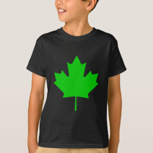 Maple Leaf Green Transp The MUSEUM Zazzle Gifts T-Shirt