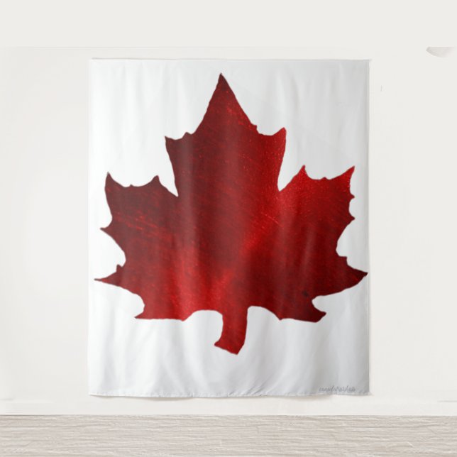 MAPLE LEAF JELLO TAPESTRY (Front)