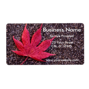 Maple Leaf Label