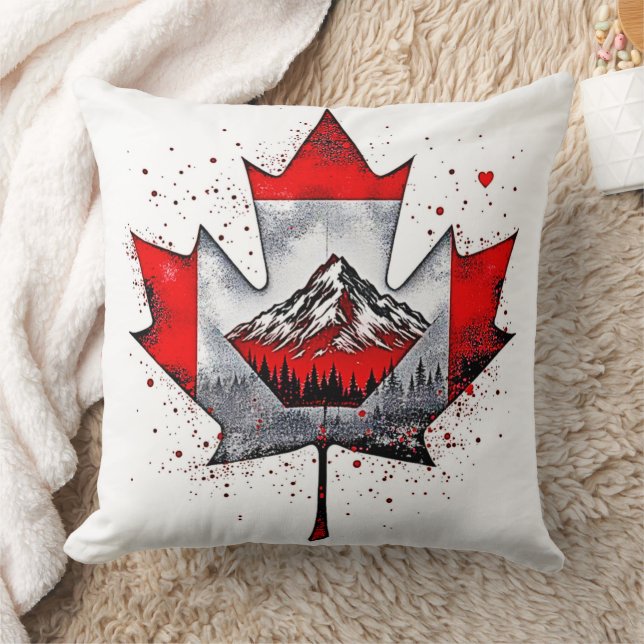 Maple Leaf Mountain Soul Cushion (Blanket)