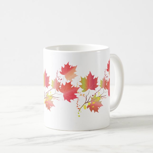 Maple Leaf Mug (Front Right)
