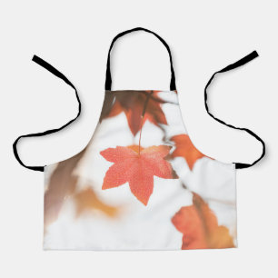 Maple Leaf Nature Photo Apron