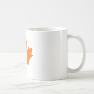 Maple Leaf OrangeBrTransp The MUSEUM Zazzle Gifts Coffee Mug
