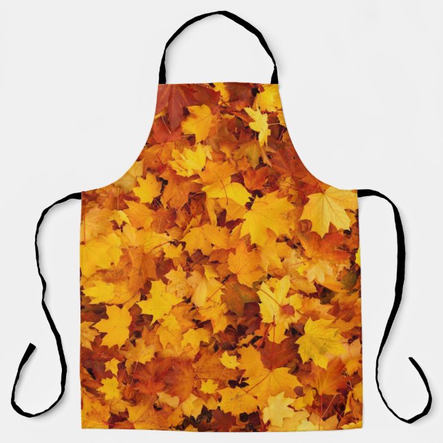 Maple Leaf Pattern-25877 Apron (Front)