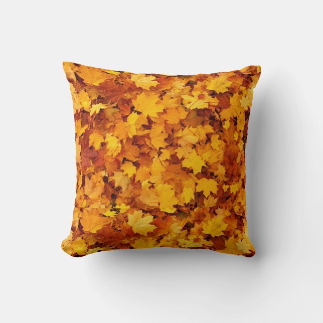 Maple Leaf Pattern-25877 Cushion (Front)