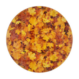 Maple Leaf Pattern-25877 Cutting Board