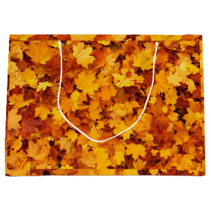 Maple Leaf Pattern-25877 Large Gift Bag