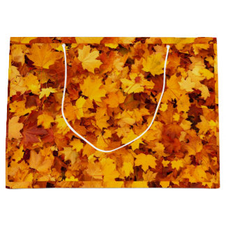 Maple Leaf Pattern-25877 Large Gift Bag