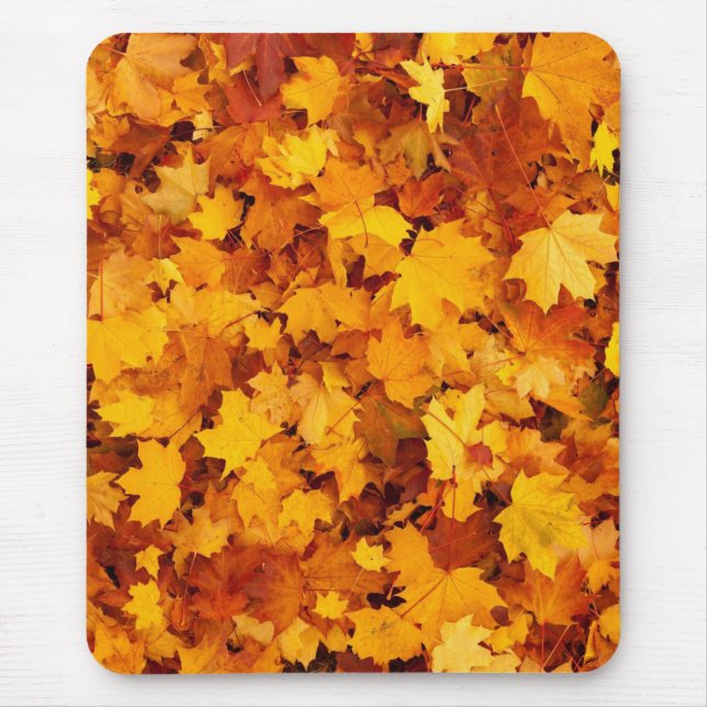 Maple Leaf Pattern-25877 Mouse Mat (Front)