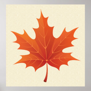 Maple Leaf Poster