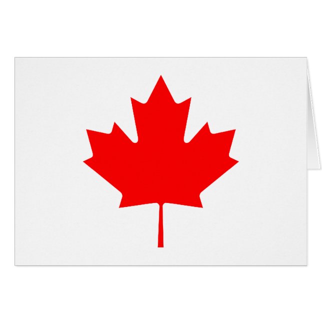 Maple Leaf RedTransp The MUSEUM Zazzle Gifts (Front Horizontal)