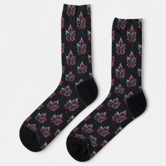 Maple Leaf Socks