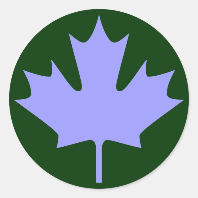 Maple Leaf - Stickers (Front)