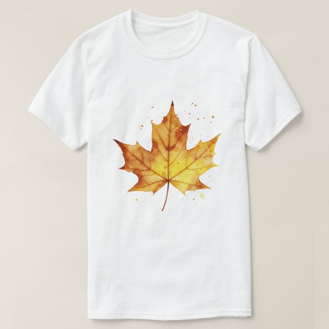  Maple leaf T-Shirt (Design Front)