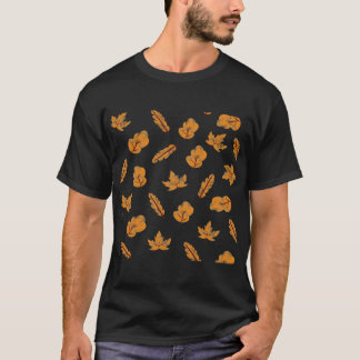 Maple Leaf T-Shirt,Autumn Maple Leaves  T-Shirt